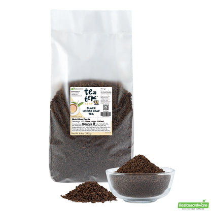 Wholesale Restaurantware 8.4 Oz Black Loose Leaf Tea - 14" X 9.4" X 17.7"- Bulk