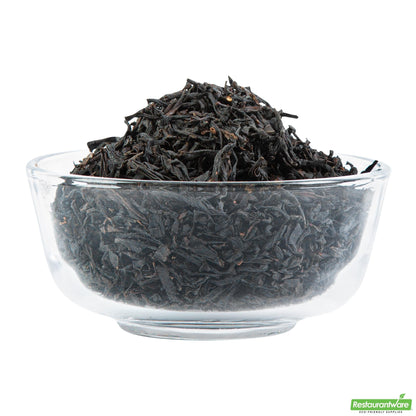 Wholesale Restaurantware Tea Tek 8.4 Oz Black Loose Leaf Tea - Vintage Blend - 25 Count Box- Bulk