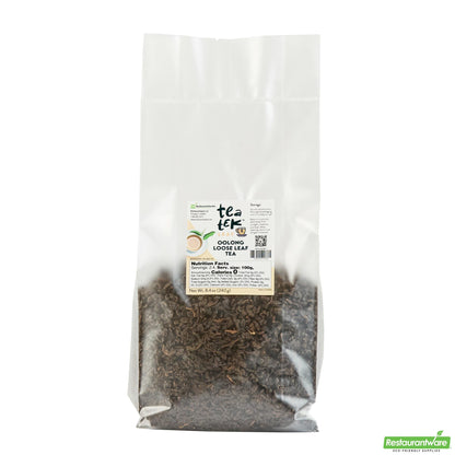 Wholesale Restaurantware Tea Tek 8.4 Oz Oolong Loose Leaf Tea - 25 Count Box- Bulk