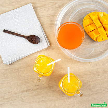 Wholesale Restaurantware Tea Tek 64 Fl. Oz Mango Concentrated Syrup - 6 Count Box- Bulk