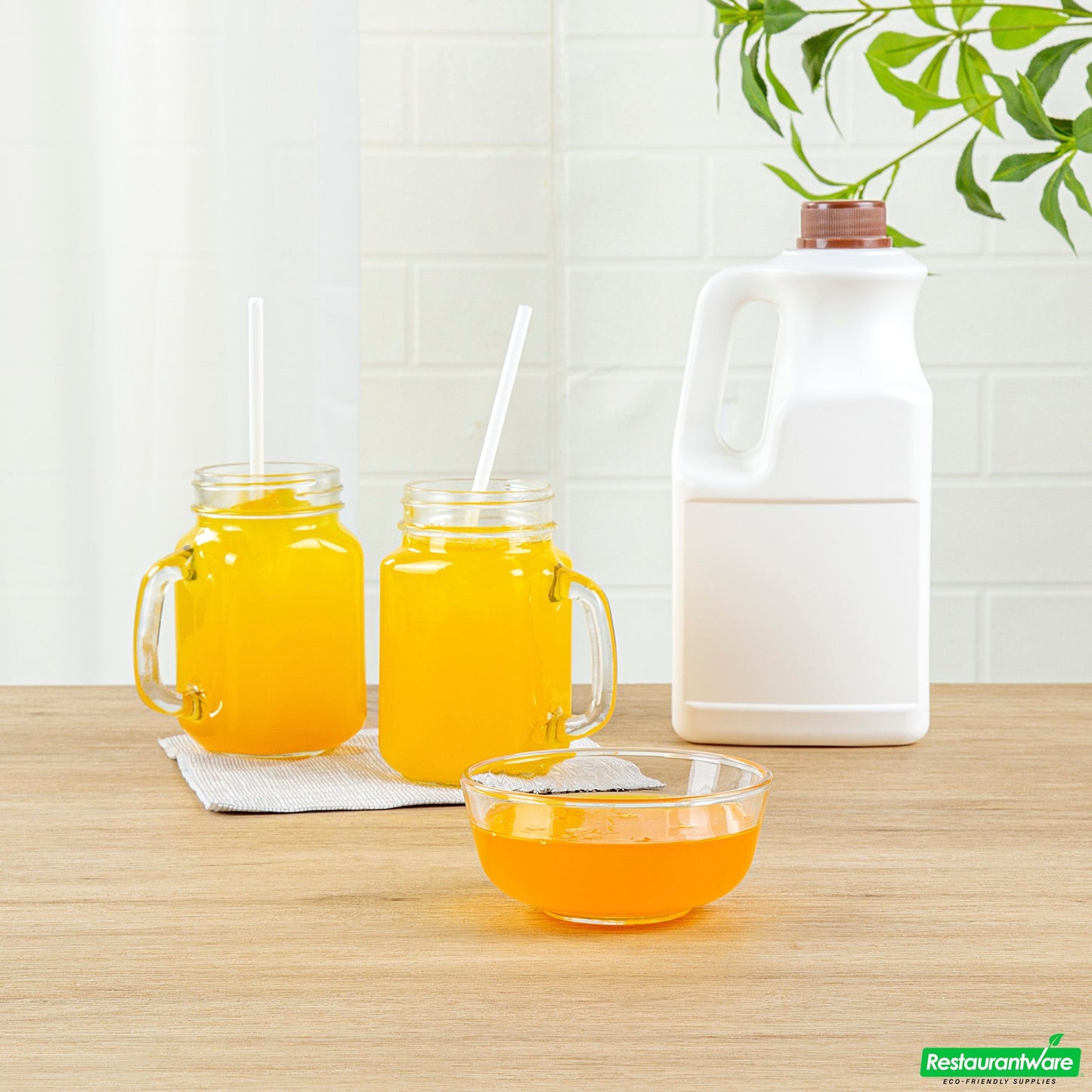 Wholesale Restaurantware Tea Tek 64 Fl. Oz Passion Fruit Concentrated Syrup - 6 Count Box- Bulk