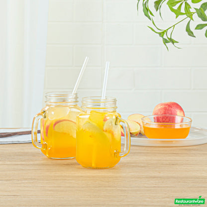 Wholesale Restaurantware Tea Tek 64 Fl. Oz Peach Concentrated Syrup - 6 Count Box- Bulk