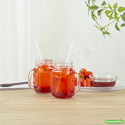 Wholesale Restaurantware Tea Tek 64 Fl. Oz Strawberry Concentrated Syrup - 6 Count Box- Bulk