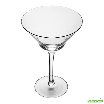 Wholesale Restaurantware Vetri 9 Oz Martini Glass - 4 1/2" X 4 1/2" X 6 1/2" - 24 Count Box- Bulk
