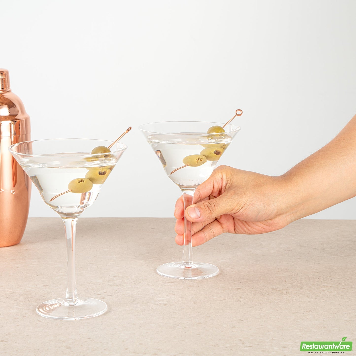 Wholesale Restaurantware Vetri 9 Oz Martini Glass - 4 1/2" X 4 1/2" X 6 1/2" - 24 Count Box- Bulk