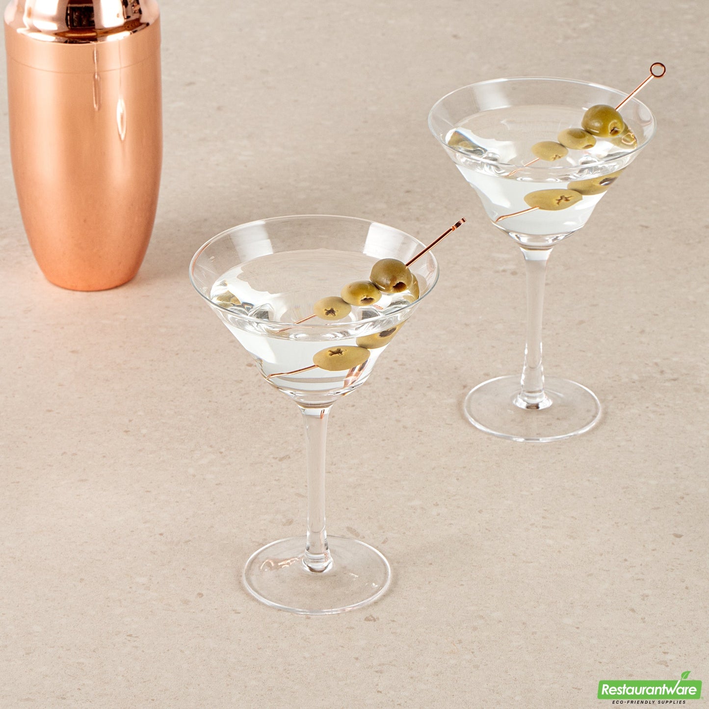 Wholesale Restaurantware Vetri 9 Oz Martini Glass - 4 1/2" X 4 1/2" X 6 1/2" - 24 Count Box- Bulk