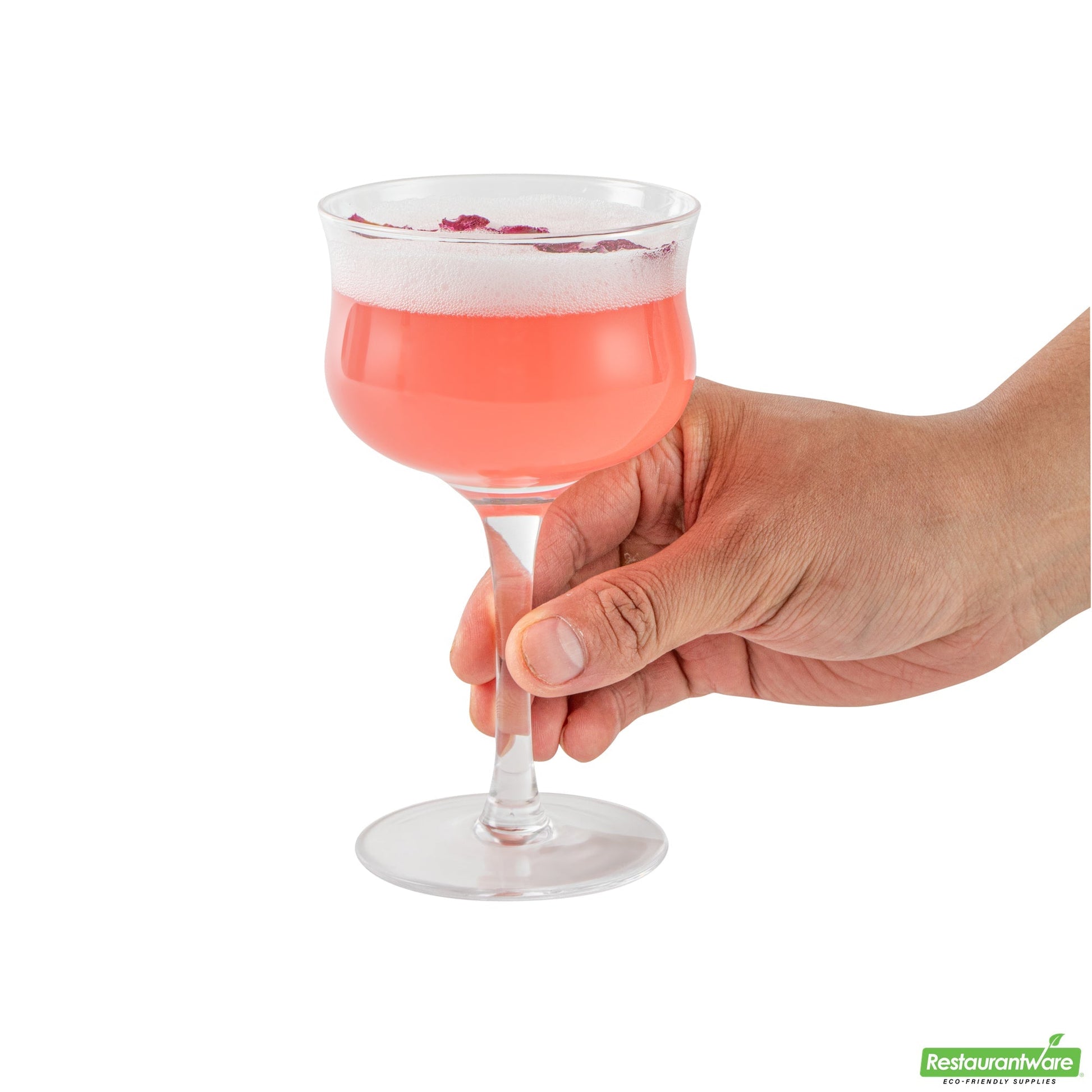 Wholesale Restaurantware Vetri 8 Oz Rose / Cocktail Glass - 3 1/4" X 3 1/4" X 5 3/4" - 24 Count Box- Bulk
