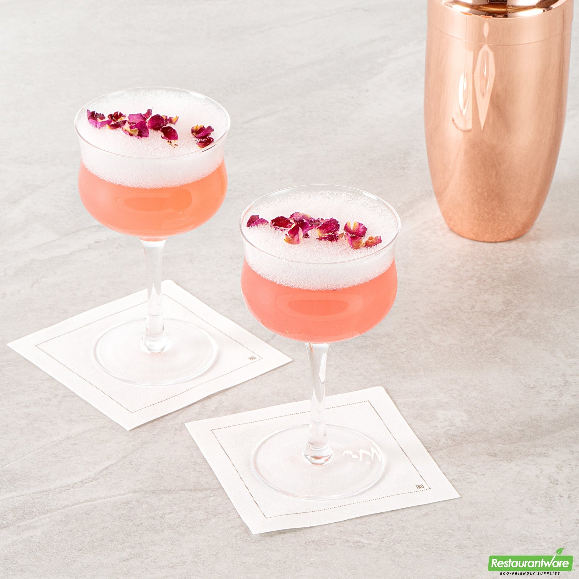 Wholesale Restaurantware Vetri 8 Oz Rose / Cocktail Glass - 3 1/4" X 3 1/4" X 5 3/4" - 24 Count Box- Bulk