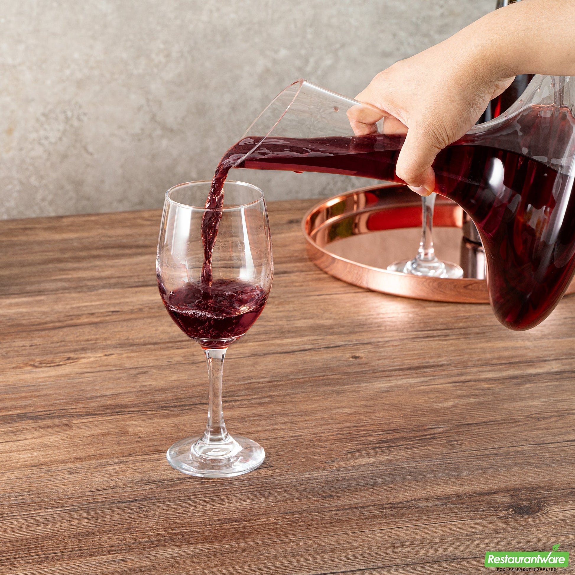 Wholesale Restaurantware Vetri 14 Oz All-Purpose Wine Glass - 2 3/4" X 2 3/4" X 8 1/4" - 24 Count Box- Bulk