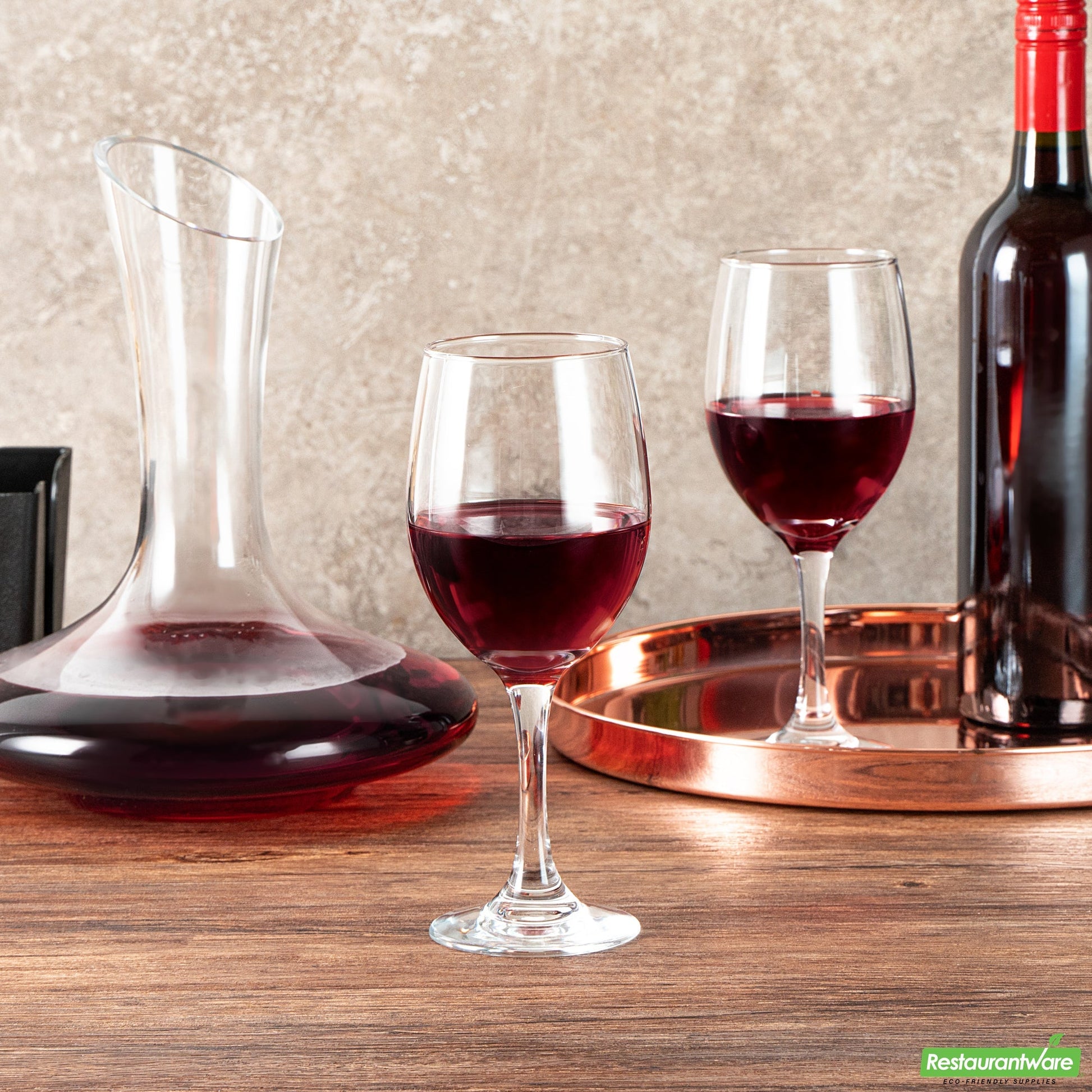 Wholesale Restaurantware Vetri 14 Oz All-Purpose Wine Glass - 2 3/4" X 2 3/4" X 8 1/4" - 24 Count Box- Bulk