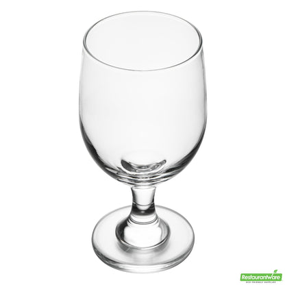 Wholesale Restaurantware Vetri 12 Oz Water Goblet Glass - 2 3/4" X 2 3/4" X 6" - 24 Count Box- Bulk