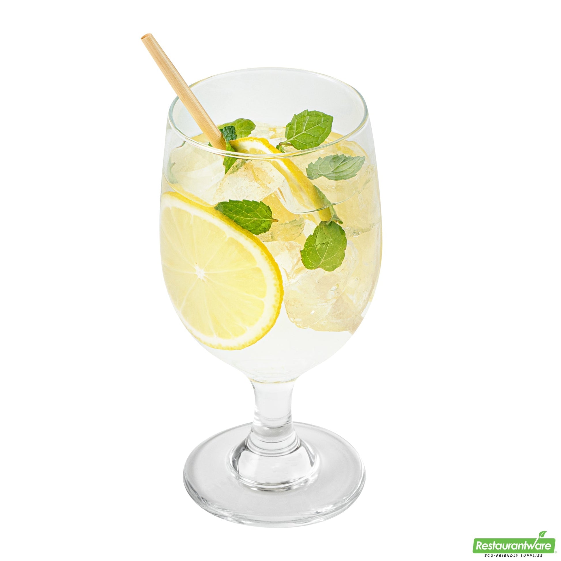 Wholesale Restaurantware Vetri 12 Oz Water Goblet Glass - 2 3/4" X 2 3/4" X 6" - 24 Count Box- Bulk