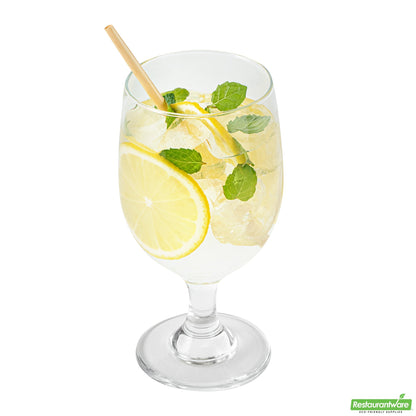 Wholesale Restaurantware Vetri 12 Oz Water Goblet Glass - 2 3/4" X 2 3/4" X 6" - 24 Count Box- Bulk