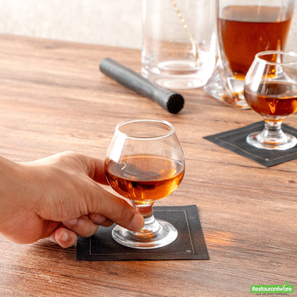 Wholesale Restaurantware Vetri 6 Oz Brandy / Spirits Tasting Snifter Glass - 2" X 2" X 4 1/4" - 24 Count Box- Bulk
