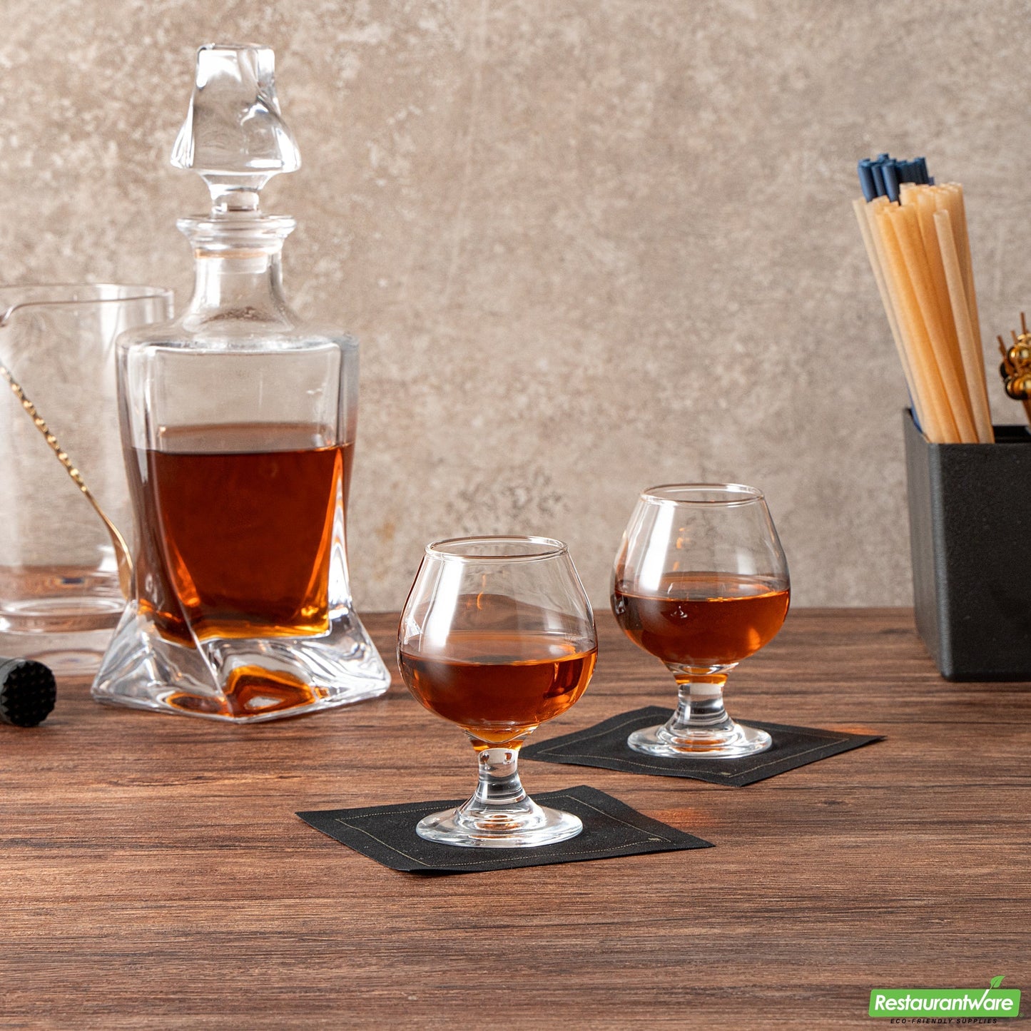 Wholesale Restaurantware Vetri 6 Oz Brandy / Spirits Tasting Snifter Glass - 2" X 2" X 4 1/4" - 24 Count Box- Bulk