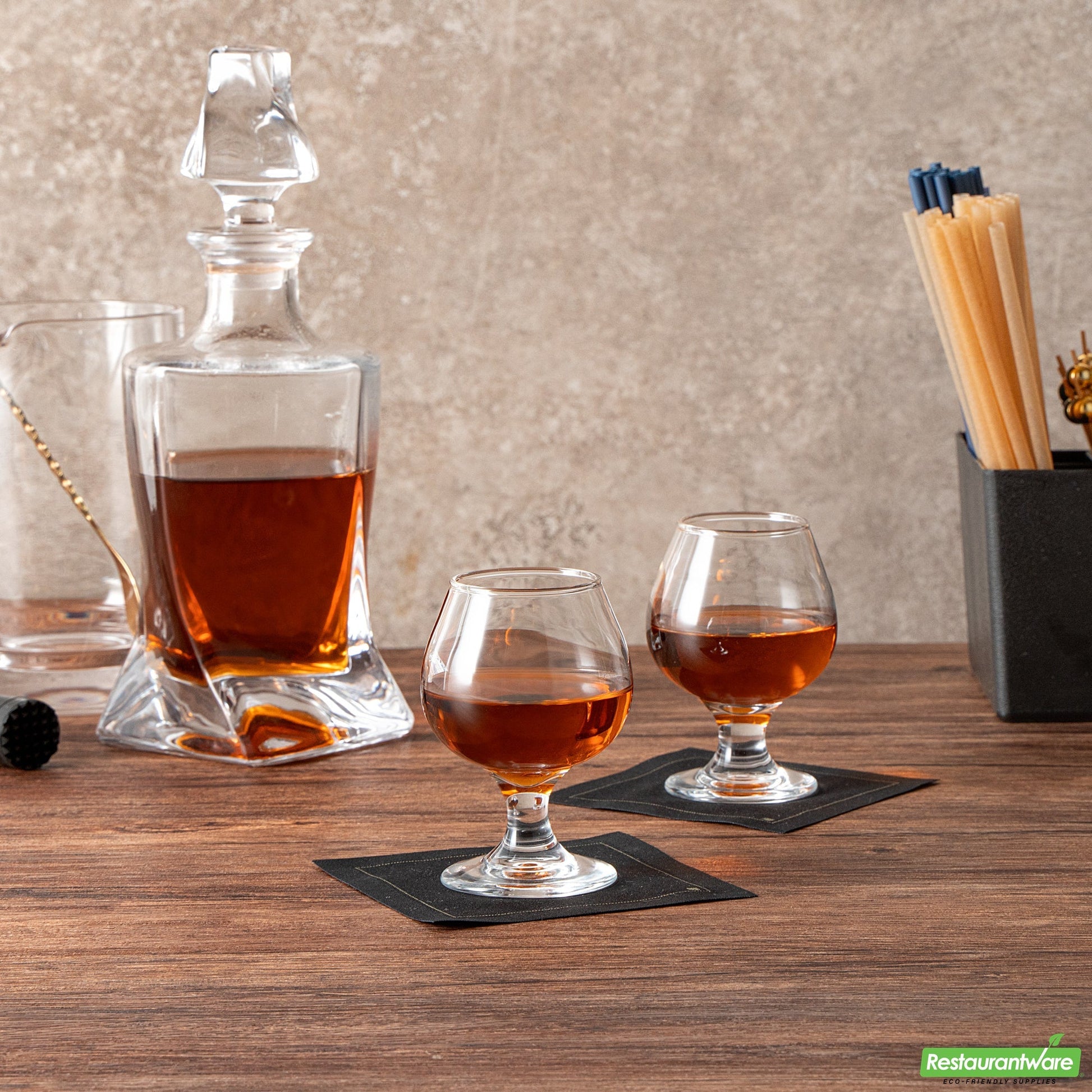 Wholesale Restaurantware Vetri 6 Oz Brandy / Spirits Tasting Snifter Glass - 2" X 2" X 4 1/4" - 24 Count Box- Bulk