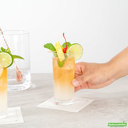 Wholesale Restaurantware Vetri 7 Oz Highball Glass - 2 1/4" X 2 1/4" X 5 1/2" - 24 Count Box- Bulk