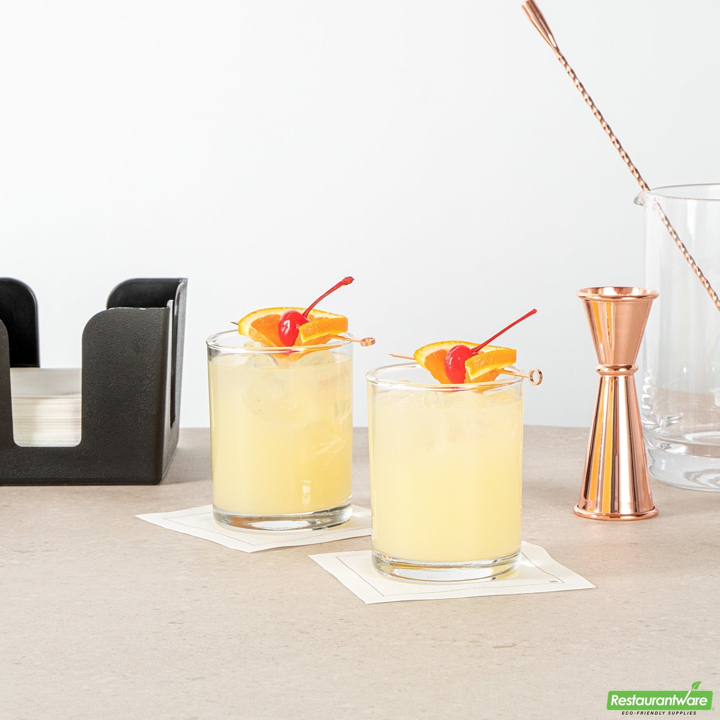 Wholesale Restaurantware Vetri 11 Oz Rocks / Old Fashioned Glass - 3" X 3" X 4" - 24 Count Box- Bulk