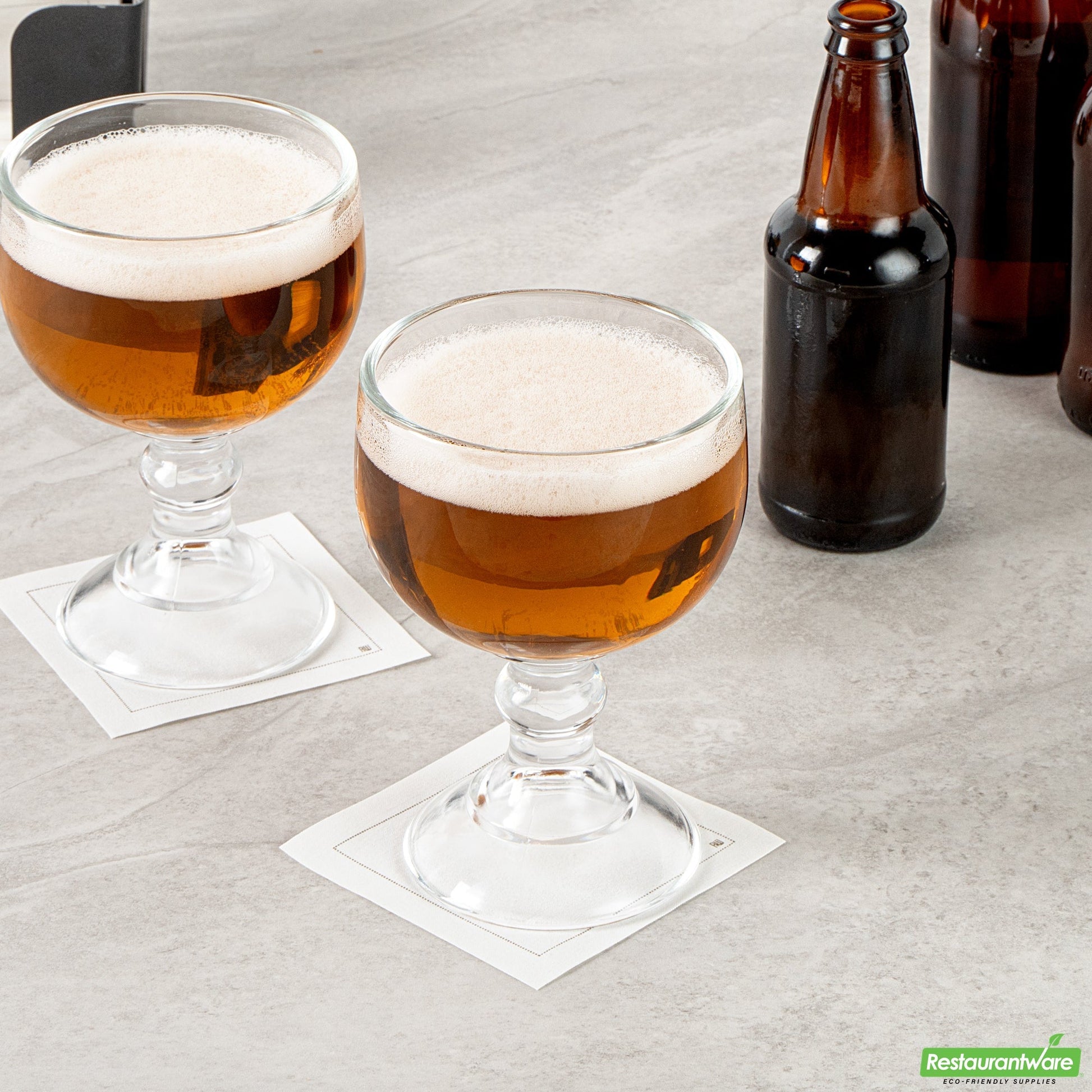 Wholesale Restaurantware Vetri 18 Oz Schooner Glass - 4 1/2" X 4 1/2" X 7" - 24 Count Box- Bulk