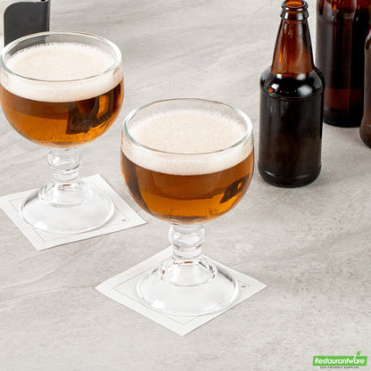 Wholesale Restaurantware Vetri 18 Oz Schooner Glass - 4 1/2" X 4 1/2" X 7" - 24 Count Box- Bulk