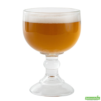 Wholesale Restaurantware Vetri 18 Oz Schooner Glass - 4 1/2" X 4 1/2" X 7" - 24 Count Box- Bulk