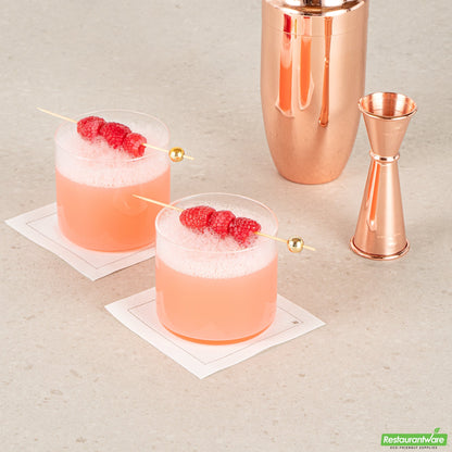Wholesale Restaurantware Vetri 13 Oz Spanish Double Rocks Glass / Tumbler - 3 1/2" X 3 1/2" X 3 1/4" - 24 Count Box- Bulk