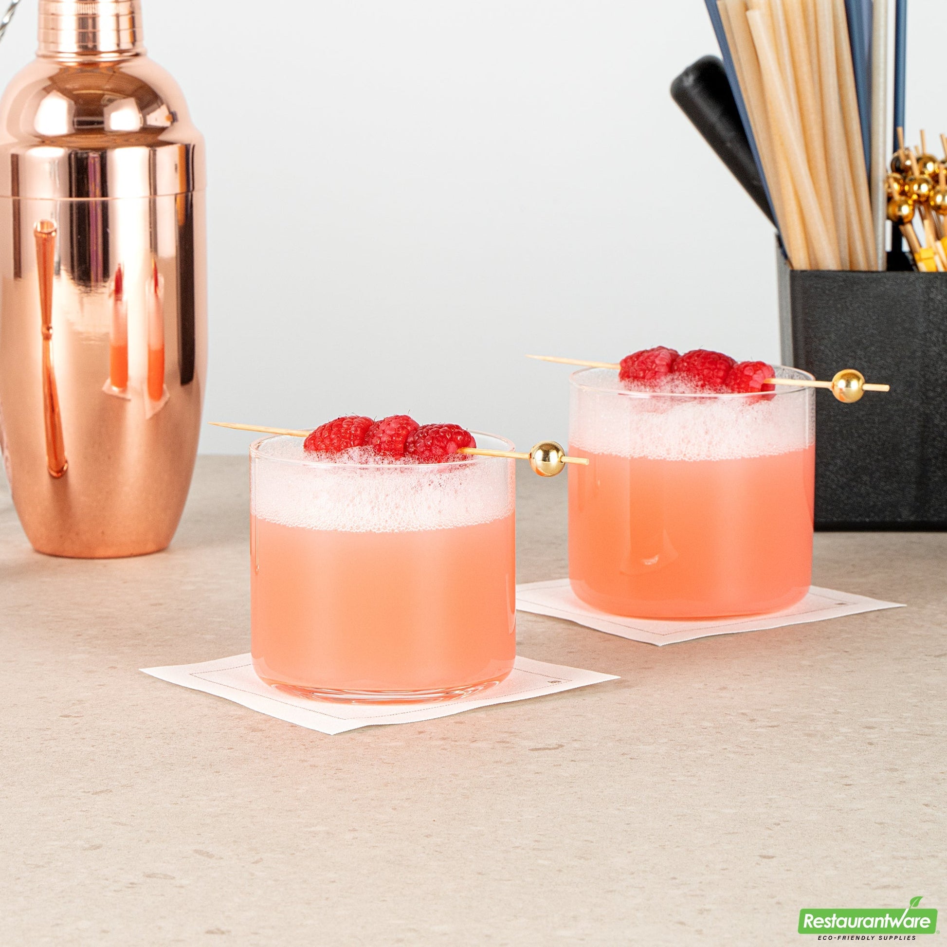 Wholesale Restaurantware Vetri 13 Oz Spanish Double Rocks Glass / Tumbler - 3 1/2" X 3 1/2" X 3 1/4" - 24 Count Box- Bulk