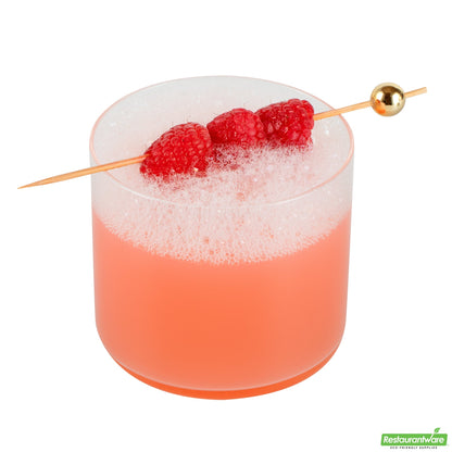 Wholesale Restaurantware Vetri 13 Oz Spanish Double Rocks Glass / Tumbler - 3 1/2" X 3 1/2" X 3 1/4" - 24 Count Box- Bulk