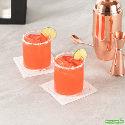 Wholesale Restaurantware Vetri 10 Oz Rocks / Old Fashioned Glass - 3 1/4" X 3 1/4" X 3 1/2" - 24 Count Box- Bulk