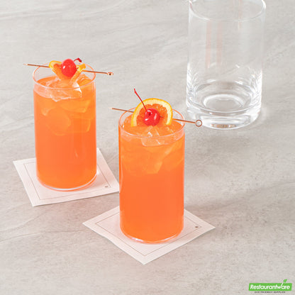 Wholesale Restaurantware Vetri 16 Oz Beverage Glass - 3" X 3" X 5 1/2" - 24 Count Box- Bulk