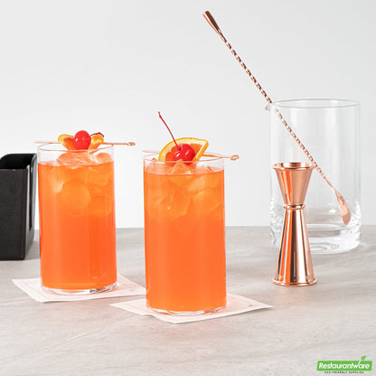 Wholesale Restaurantware Vetri 16 Oz Beverage Glass - 3" X 3" X 5 1/2" - 24 Count Box- Bulk