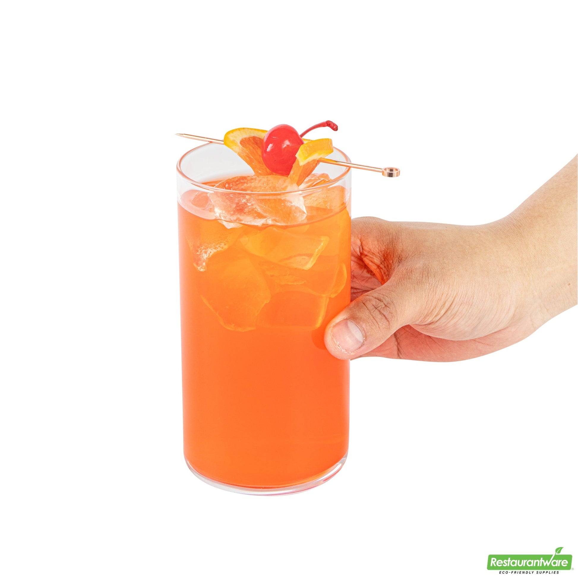 Wholesale Restaurantware Vetri 16 Oz Beverage Glass - 3" X 3" X 5 1/2" - 24 Count Box- Bulk