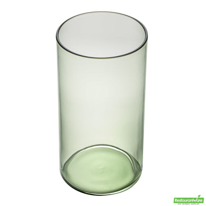 Wholesale Restaurantware Vetri 16 Oz Green Beverage Glass - 3" X 3" X 5 1/2" - 24 Count Box- Bulk