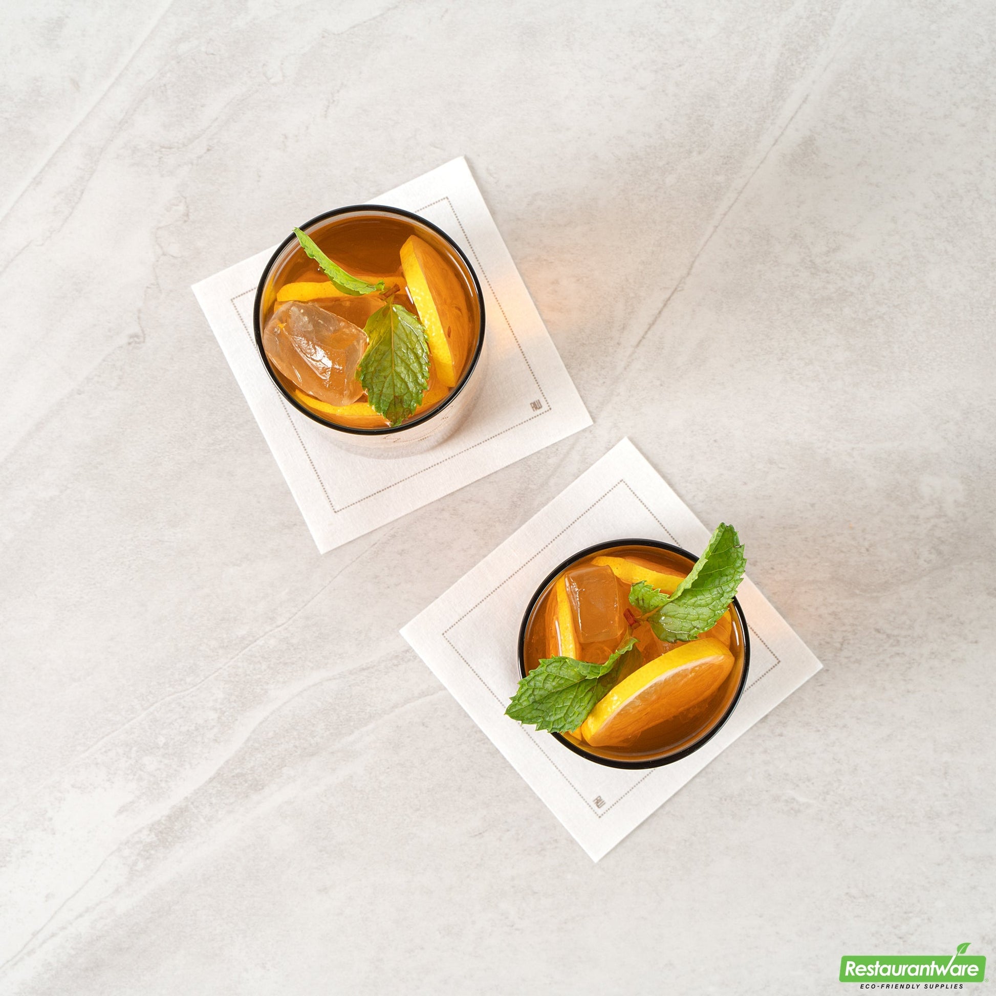 Wholesale Restaurantware Vetri 16 Oz Green Beverage Glass - 3" X 3" X 5 1/2" - 24 Count Box- Bulk