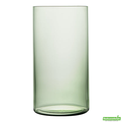 Wholesale Restaurantware Vetri 16 Oz Green Beverage Glass - 3" X 3" X 5 1/2" - 24 Count Box- Bulk