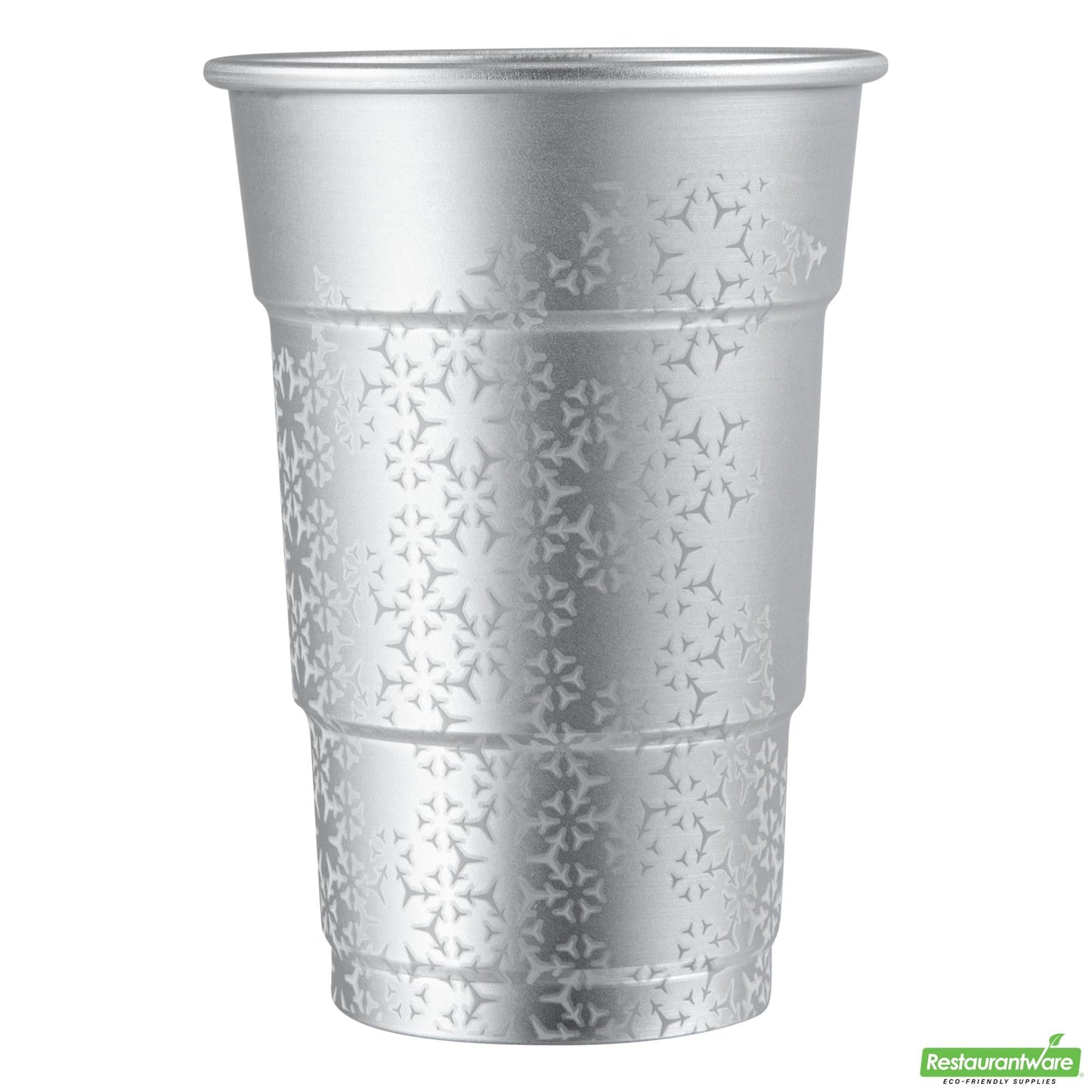 Wholesale Restaurantware Saving Nature 16 Oz Aluminum Color Changing Drinking Cup - 3 1/2'' X 3 1/2'' X 5'' - 4 Count Box- Bulk