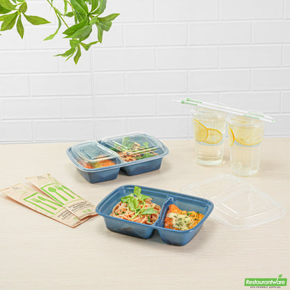 Wholesale Restaurantware Container Fd 3 Cp Pltc 32oz Mb- Bulk