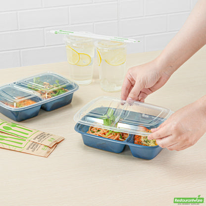 Wholesale Restaurantware Container Fd 3 Cp Pltc 32oz Mb- Bulk