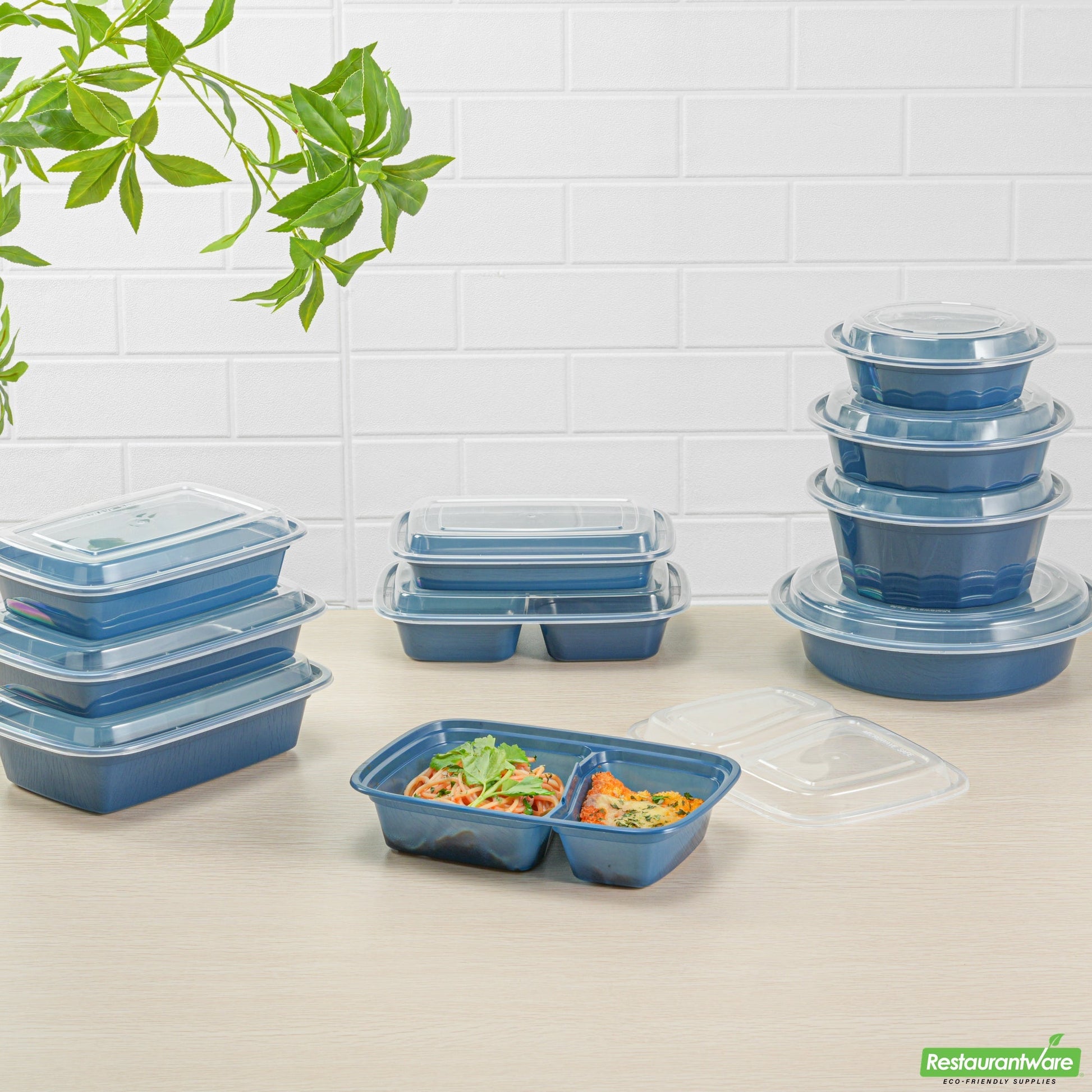 Wholesale Restaurantware Container Fd 3 Cp Pltc 32oz Mb- Bulk