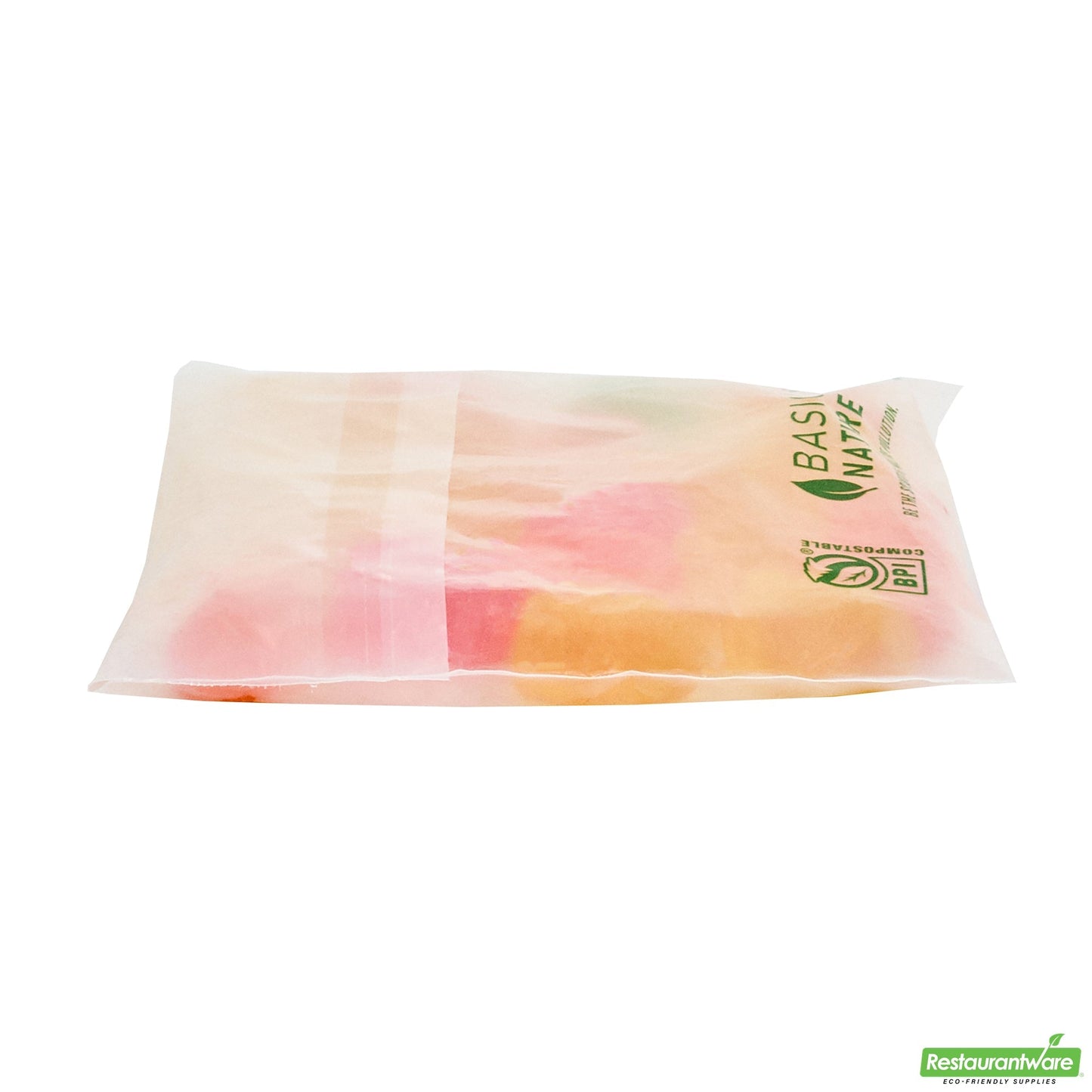 Wholesale Restaurantware Basic Nature Translucent Pla Plastic / Pbat Lip and Tape Bag - Self-Sealing, Compostable - 4" X 4" - 100 Count Box- Bulk