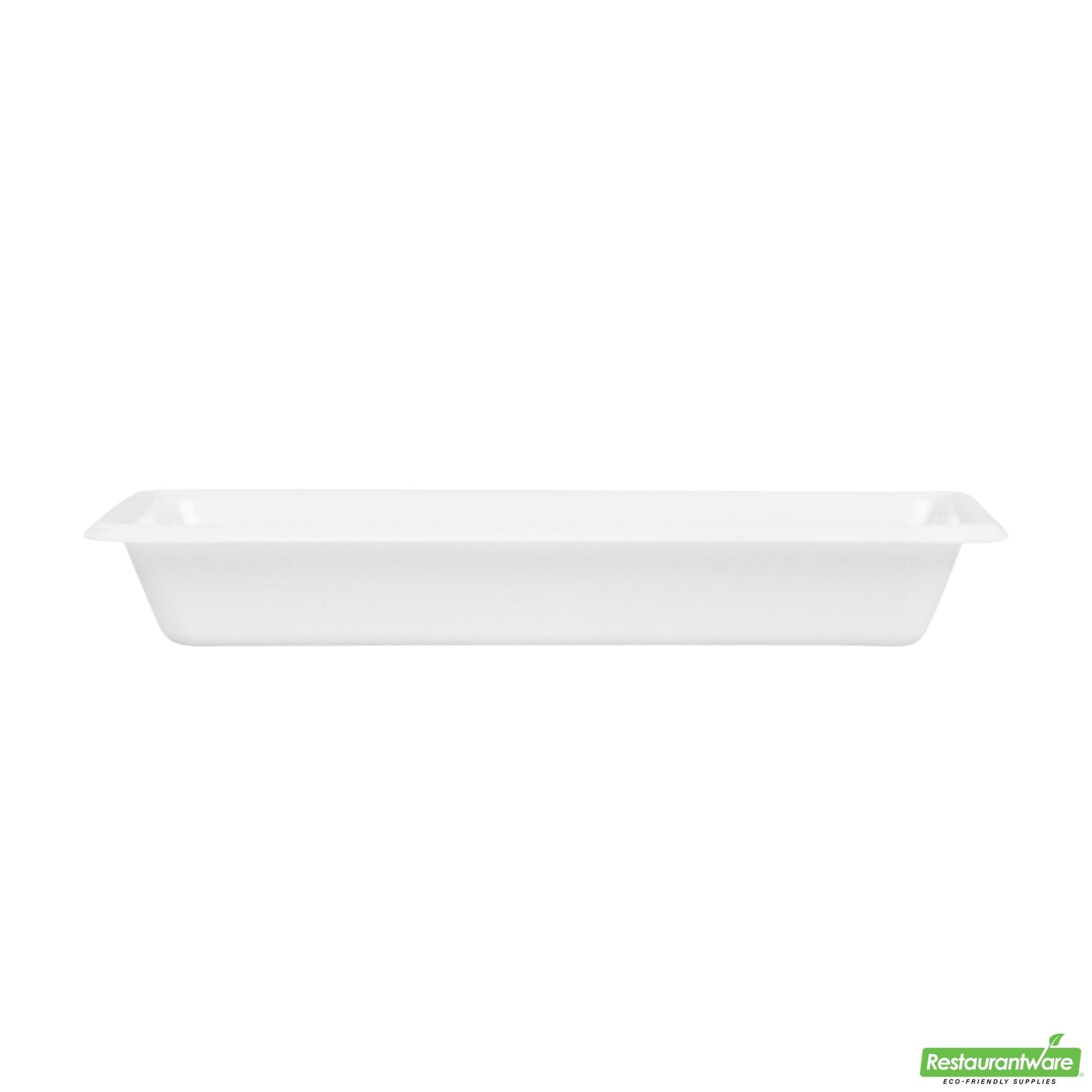 Wholesale Restaurantware Bento Tek 1 Oz Rectangle White Plastic Sauce Dish - 3" X 2 1/4" - 100 Count Box- Bulk
