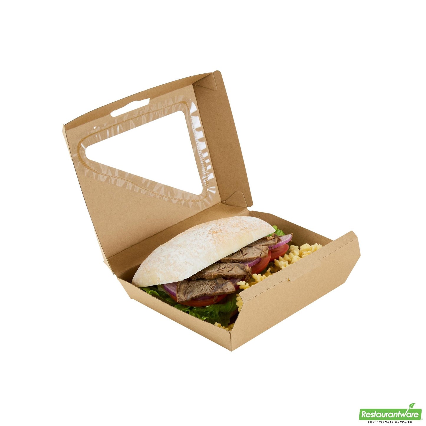 Wholesale Restaurantware Cntn Clm Pp 7.8x6 Pla Wndw- Bulk