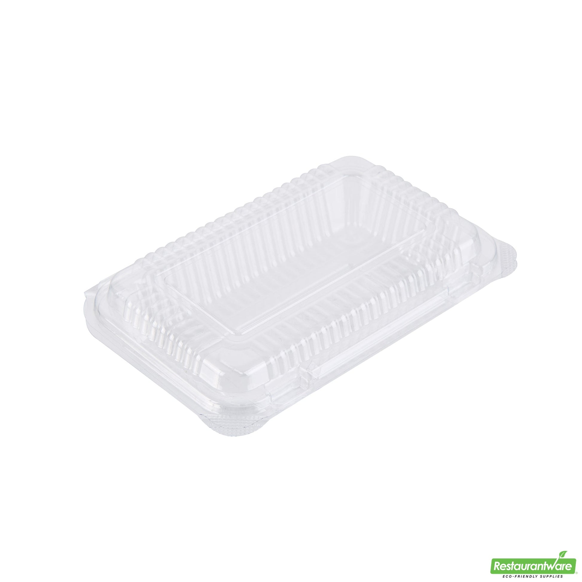 Wholesale Restaurantware Thermo Tek Rectangle Clear Plastic Clamshell Container - 6" X 4" X 1 1/2" - 100 Count Box- Bulk