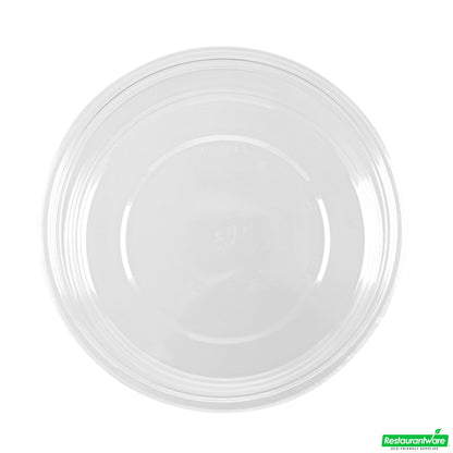 Wholesale Restaurantware Thermo Tek 8 Oz Round Clear Plastic to Go Deli Container - 4 1/2" X 4 1/2" X 1 1/2" - 25 Count Box- Bulk