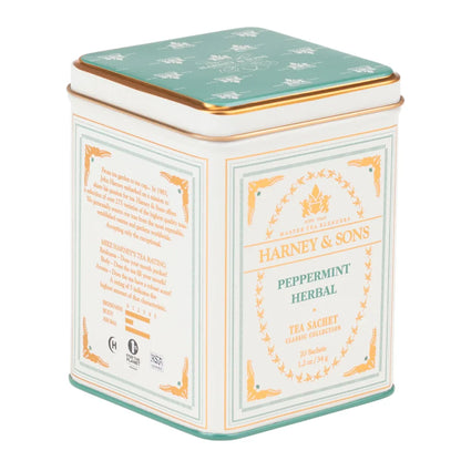 Wholesale Harney & Sons Peppermint Herbal Tea Tin- Bulk