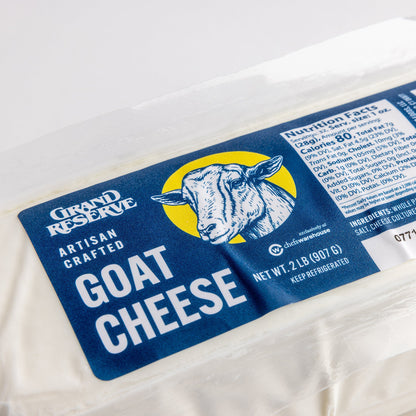 Wholesale Grand Reserve Goat Cheese Log 2lb- Bulk