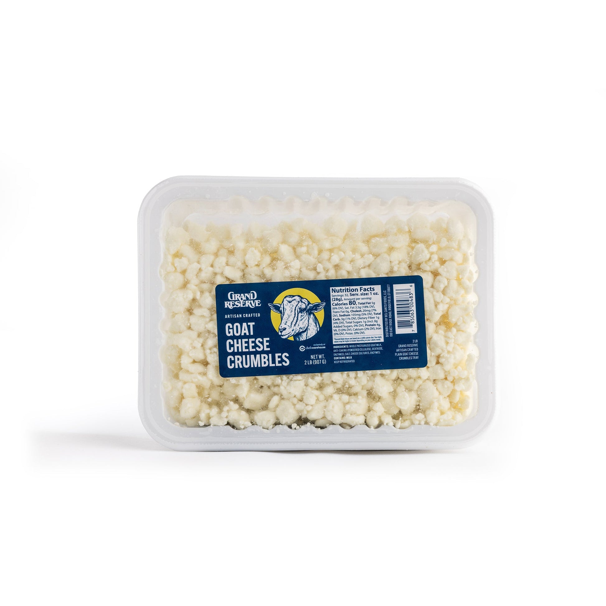 Wholesale Grand Reserve Goat Cheese Crumbles 2lb- Bulk