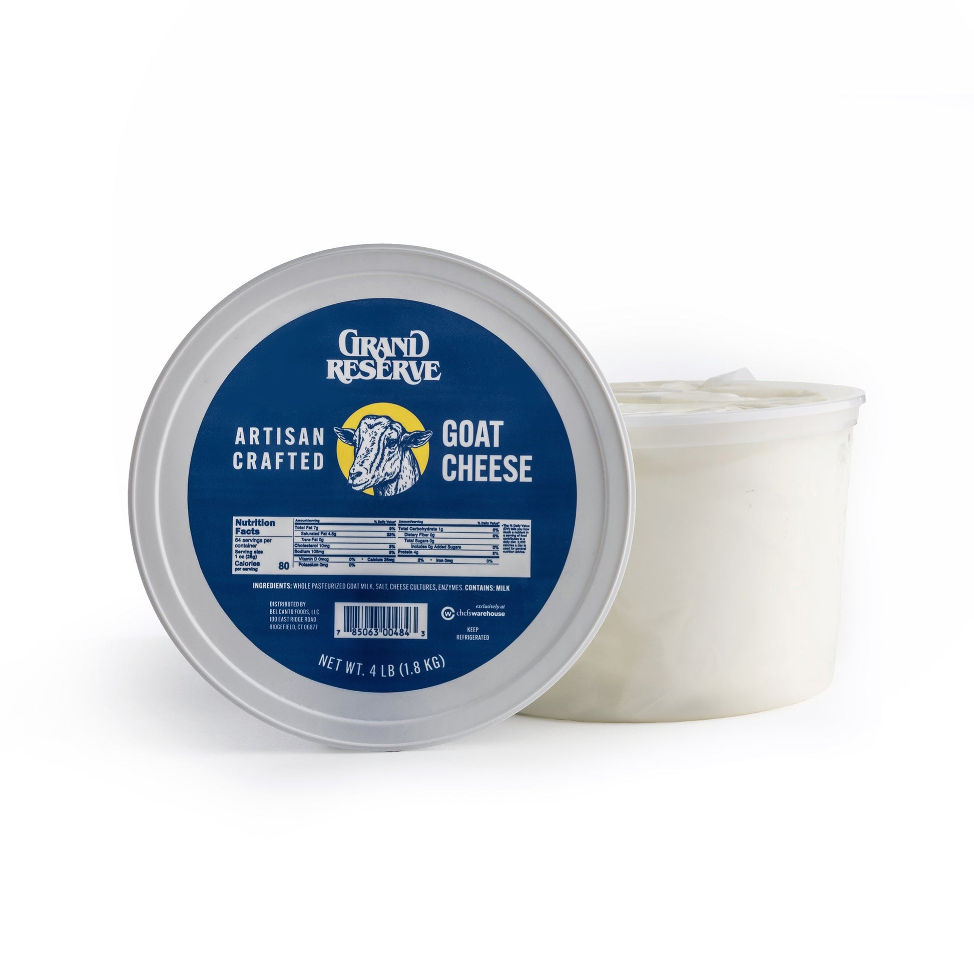 Wholesale Grand Reserve Goat Cheese 4lb- Bulk