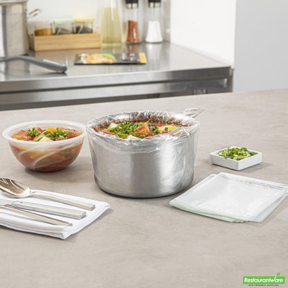 Wholesale Restaurantware Serve Secure Clear Plastic Liner - Fits 1 to 3 Qt Slow Cooker, Bpa-Free - 11" X 16" - 10 Count Box- Bulk