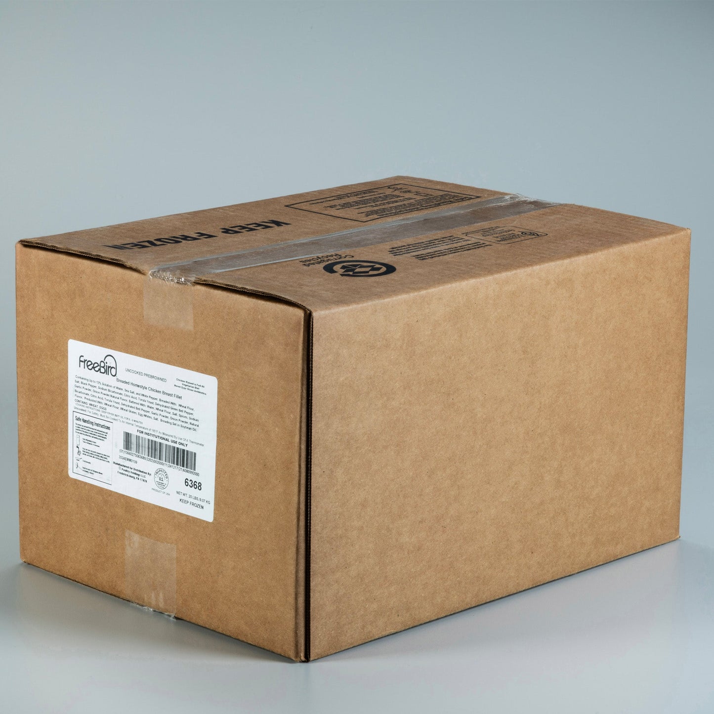 Wholesale Freebird Chicken Breaded Chicken Breast Fillet 5lb- Bulk